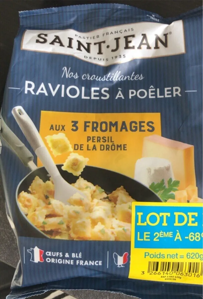 Ravioles a poeler
