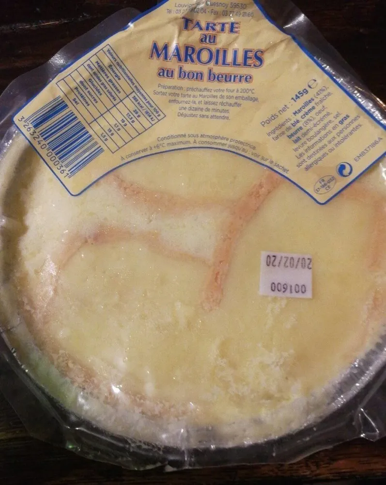 Tarte au maroilles