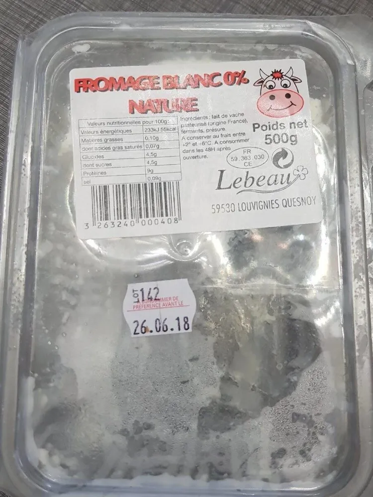 Fromage blanc Nature 0%