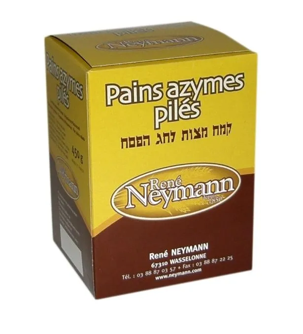 Pains azymes pilés René Neymann