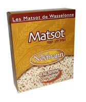Les Matsot de Wasselonne à la farine complète