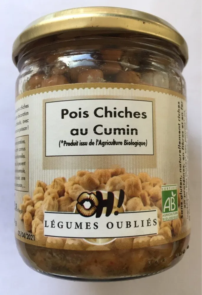 Pois chiches au cumin