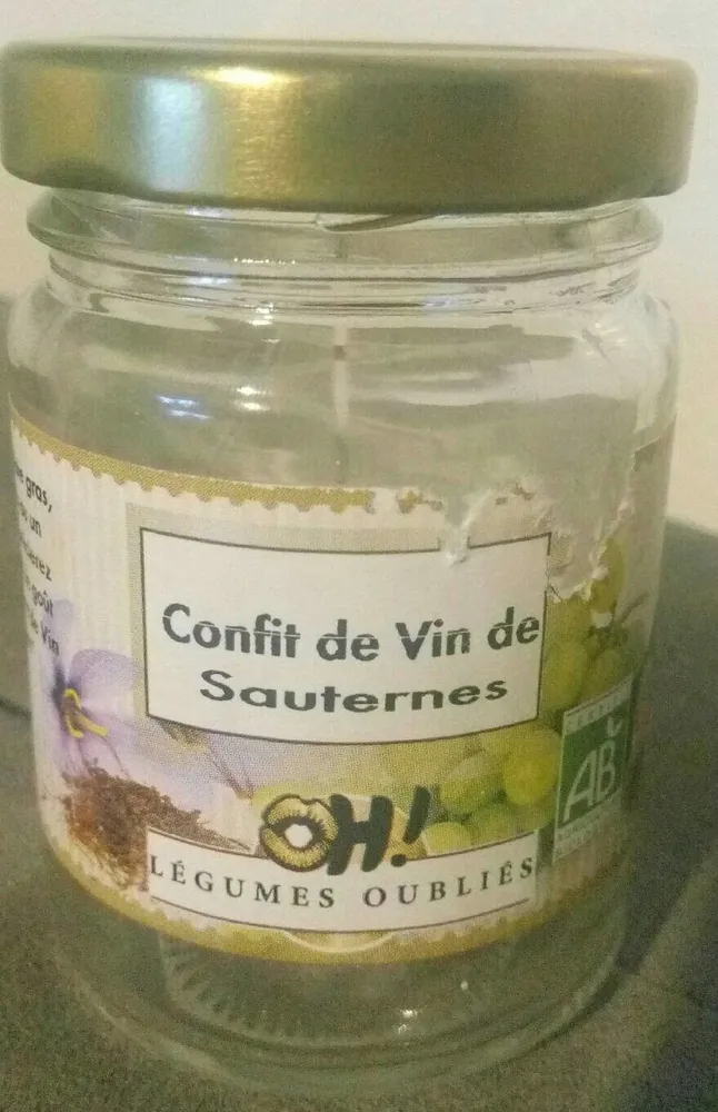 Confit de vins de Sauternes
