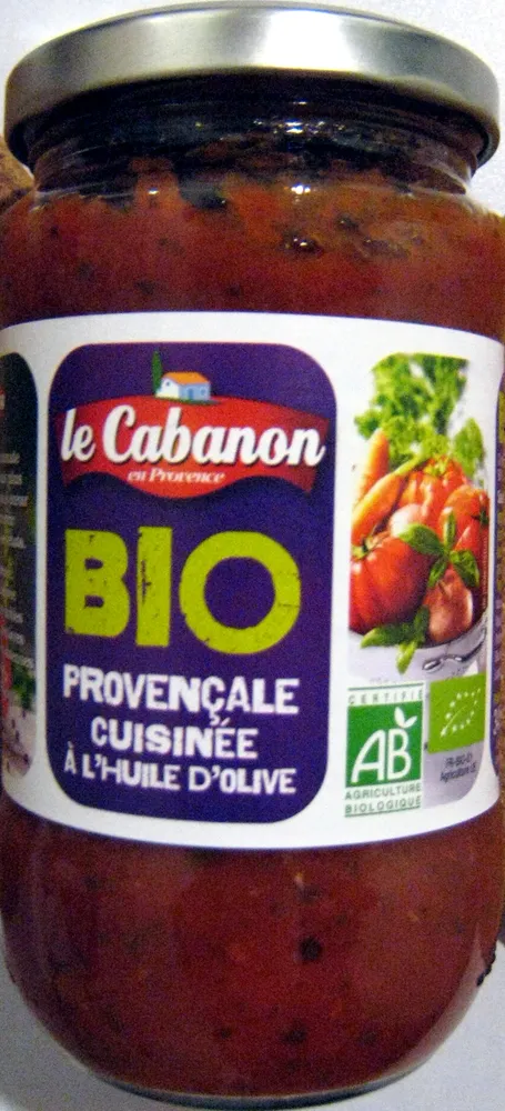 Bio Provençale cuisinée à l'huile d'olive