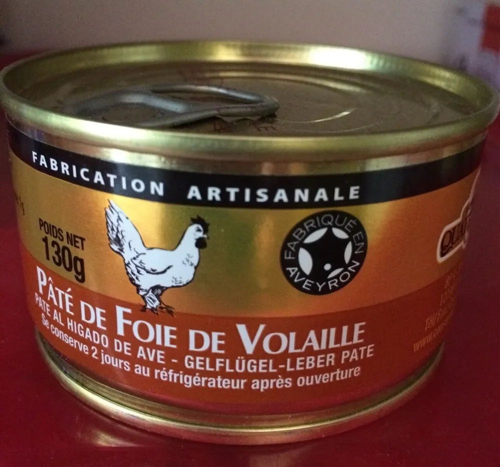 Pate De Foie De Volaille