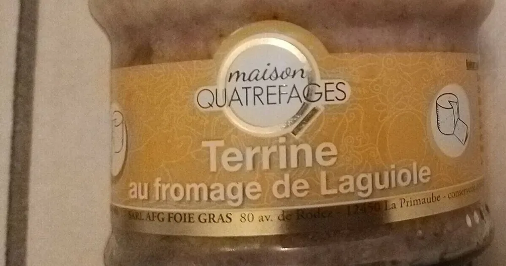 Terrine au fromage de lagliole