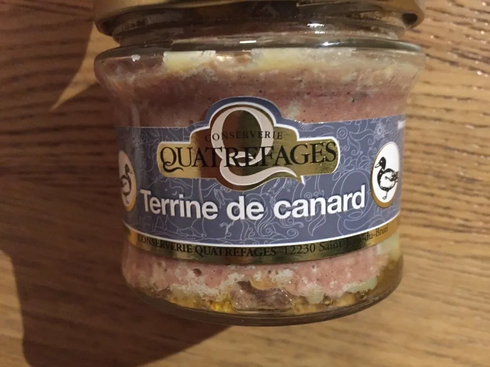 Terrine de canard QUATREFAGES