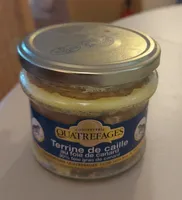 Terrine de caille au foie de canard QUATREFAGES