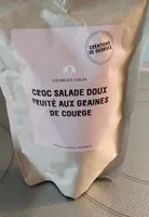 Croc salade doux fruité aux graines de courge