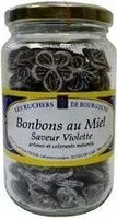 Bonbons au miel saveur violette