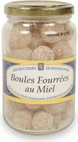 Bonbons boules fourrees au miel Bonbons dur naturel au
