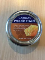 Gommes Propolis et Miel