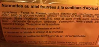 Nonnettes Fourrées Abricot X6 200G