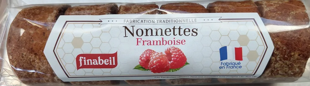 Nonnettes au miel fourrées confiture de framboise