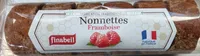 Nonnettes au miel fourrées confiture de framboise