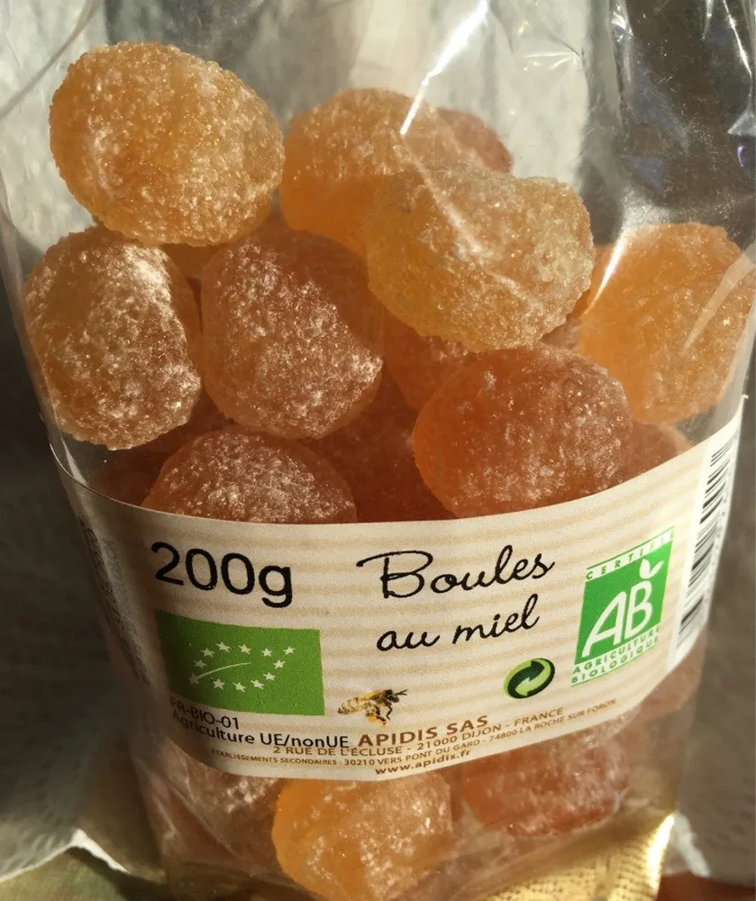 Boules fourées au miel