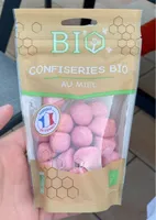 Bonbons au miel fraises bio