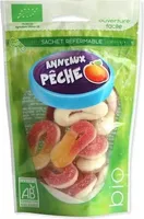 Bonbons Anneaux Pêche Bio