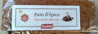 Pain d'épices au miel pépites de chocolat