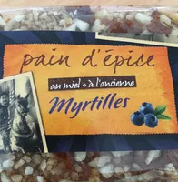 Pain d'épice à l'ancienne aux myrtilles