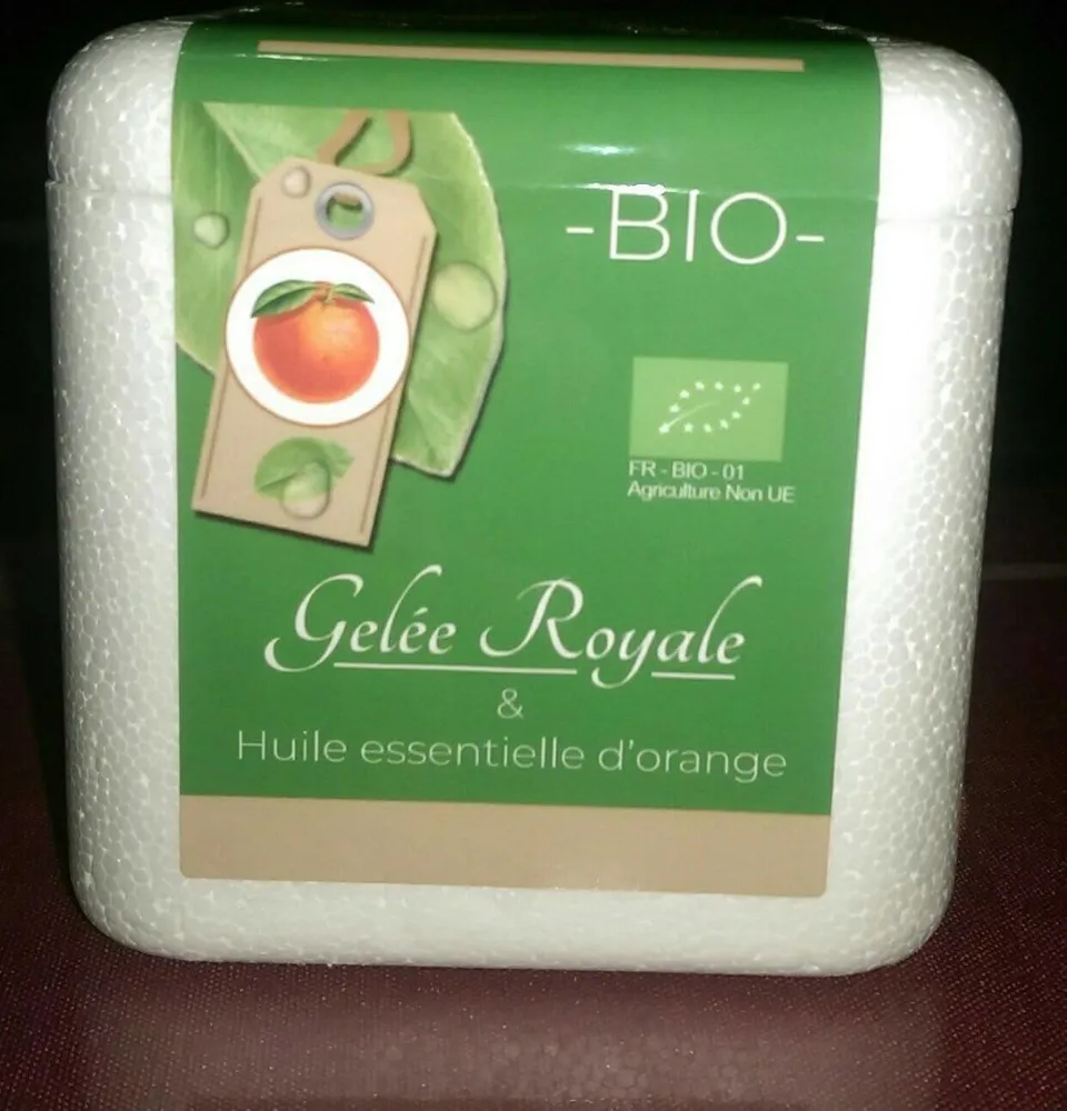 Gelée Royale à L'orange Bio - 25G - Apidis