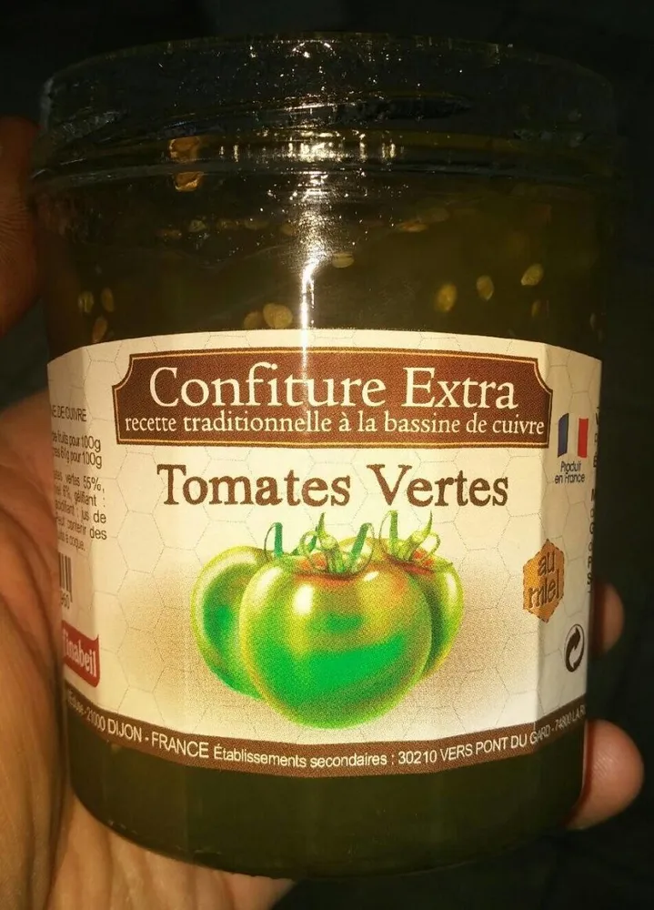 Confiture Tomates Vertes