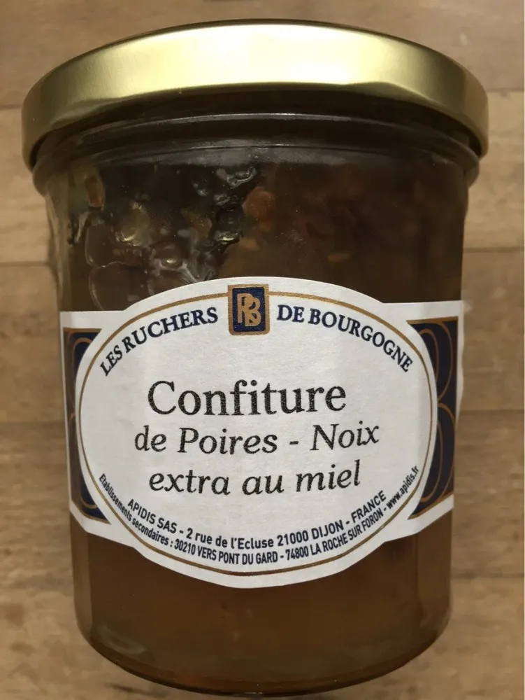 Confiture Poires Noix