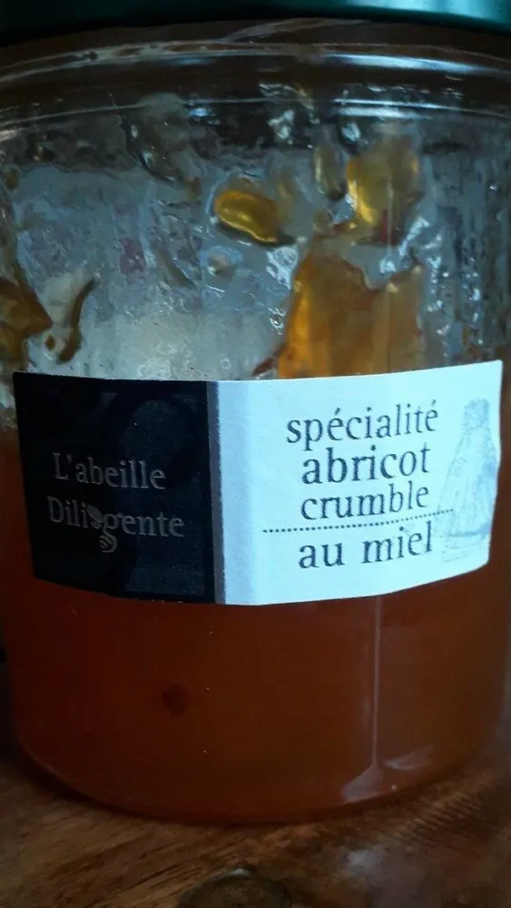 Spécialité abricot crumble au miel