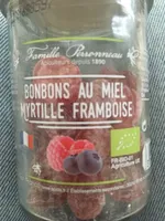 Bonbons au Miel Myrtille Framboise