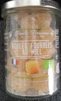 Boules fourrées au miel
