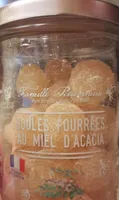 Boules fourrées au miel d'Acacia