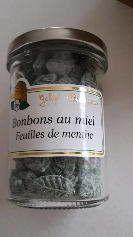 Bonbons au miel et menthe