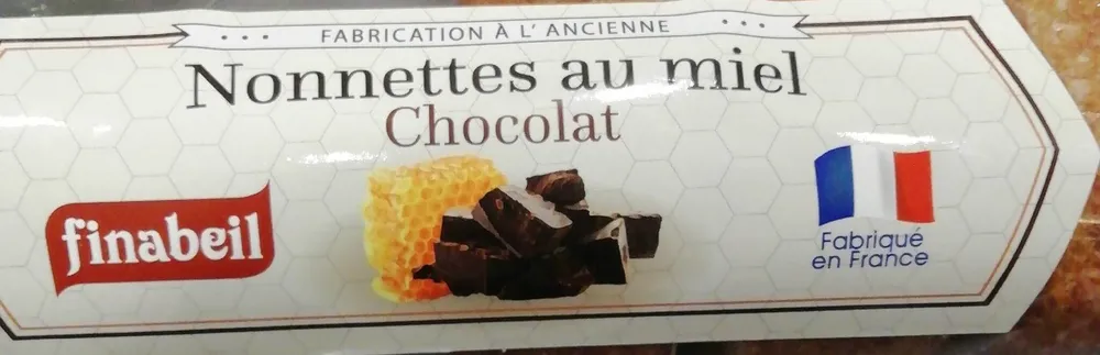 No nettes au miel chocolat