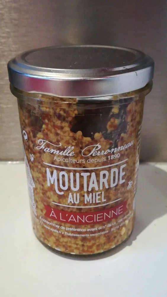 Moutarde au miel à l'ancienne