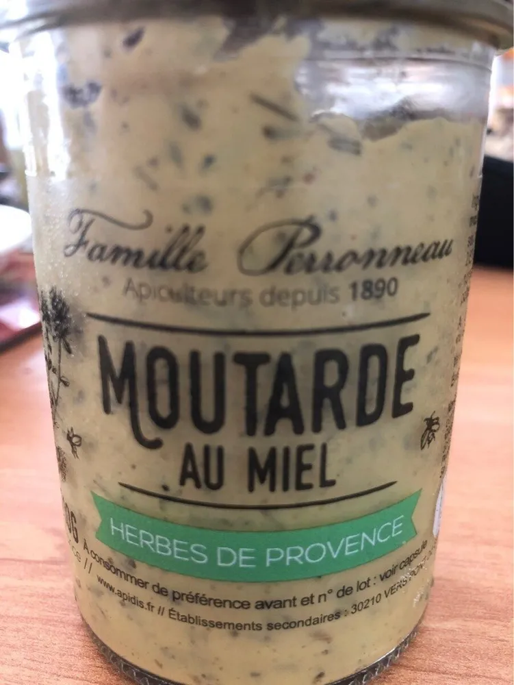 Moutarde au miel