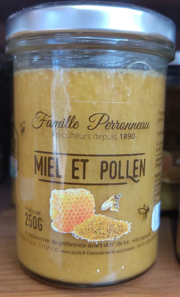 Miel et pollen