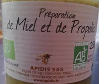 Préparation de miel et de propolis