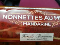 Nonettes au miel et à la mandarine