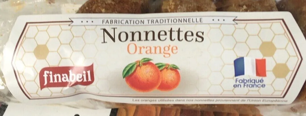 Nonnettes Fourrées Orange 200G