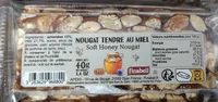 Nougat Noir Tendre Au Miel 40G