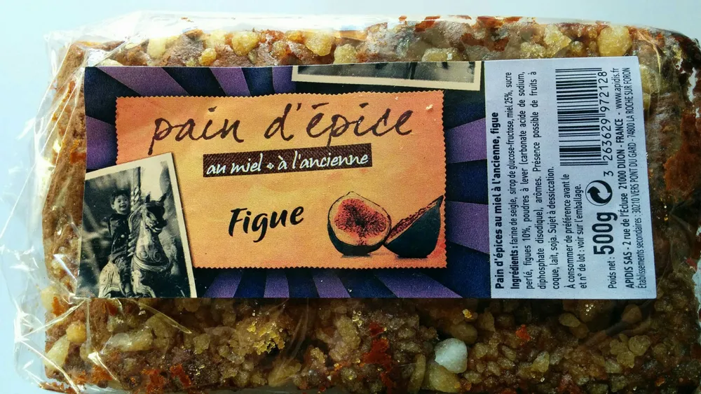 Pain d'epice au miel à l'ancienne Figue
