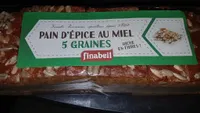Pain d'épice au miel 5 graines