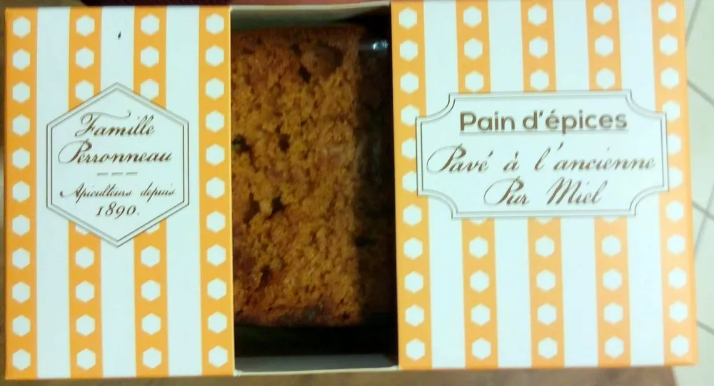 Pain d'épices pavé à l'ancienne pur miel