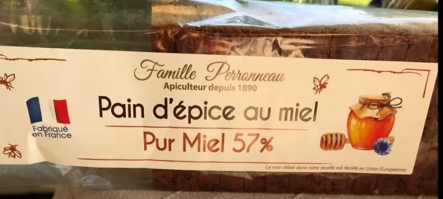 Pain d'epice au miel