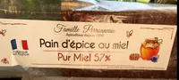 Pain d'epice au miel