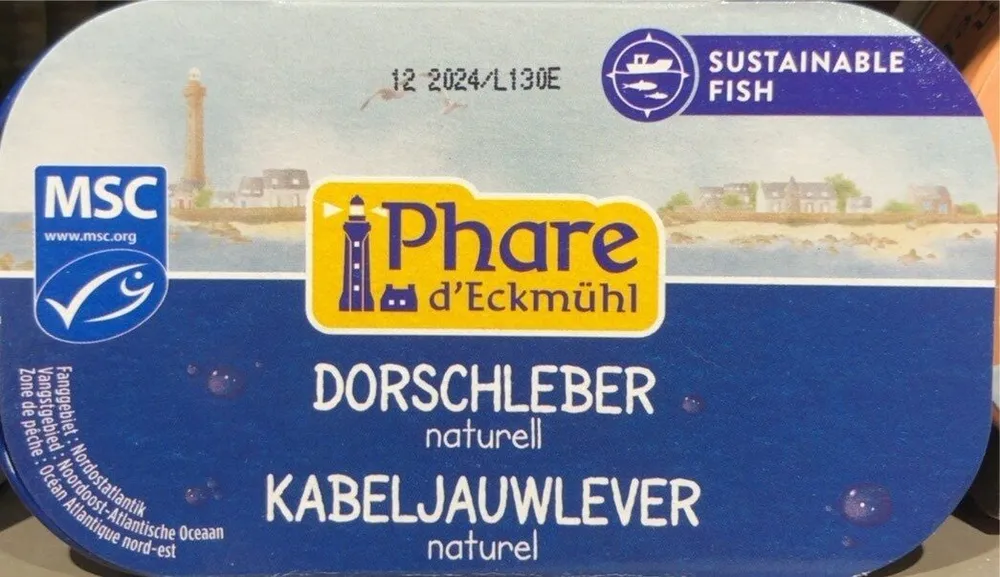 Dorschleber naturell
