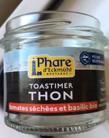 Toastimer Thon tomates séchées et basilic bio