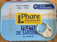 Filets de sardines au naturel