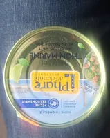 Émietté de thon mariné au citron vert et au basilic bio