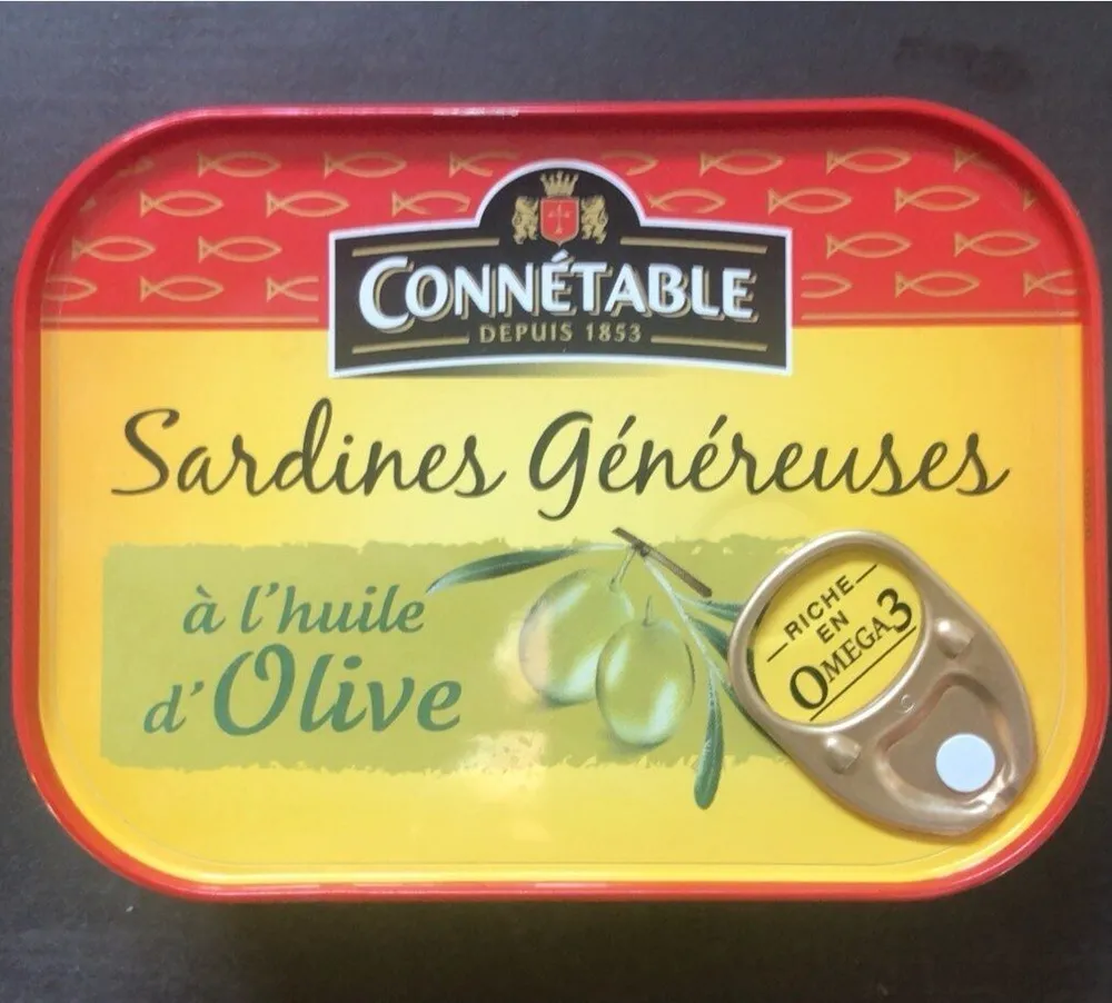 Sardines genereuses